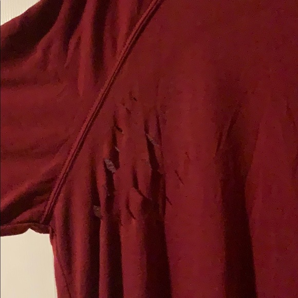 Distressed t-shirt dress - Picture 2 of 4